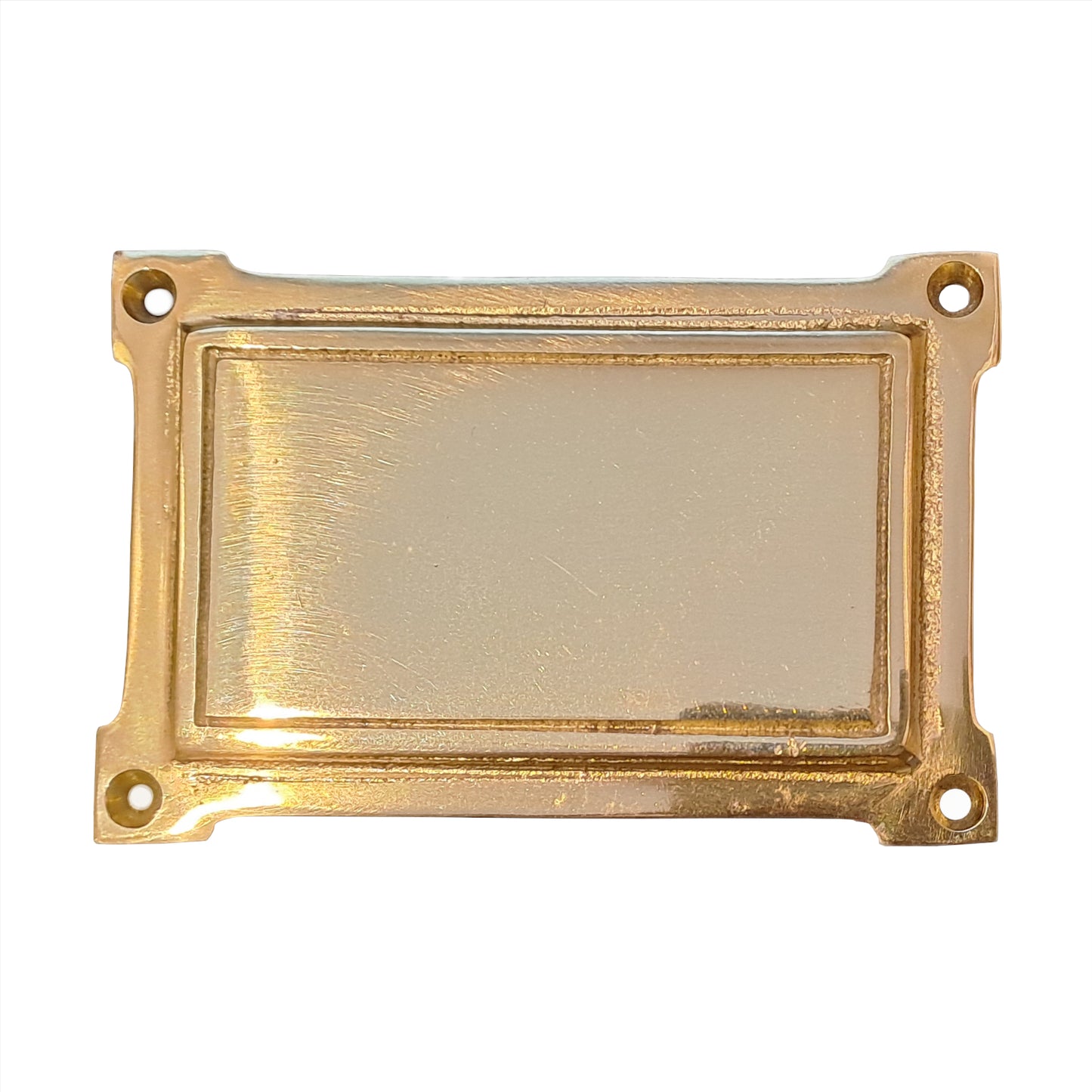 viereckiges Messingschild (53)