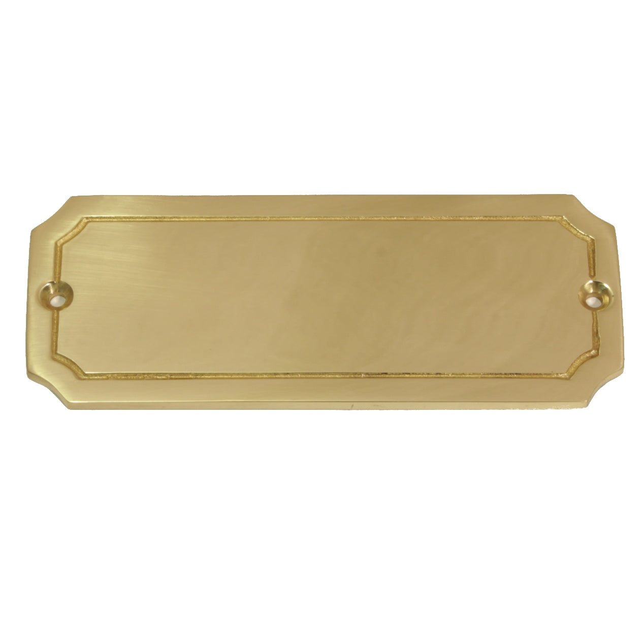 rechteckiges Messingschild (23)