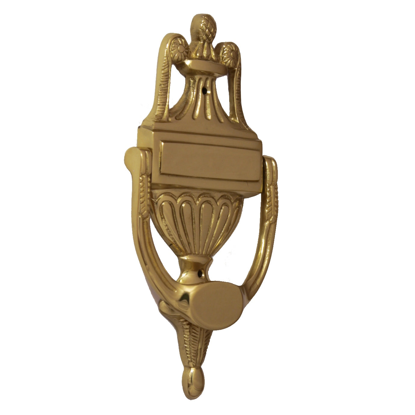 Messingtürklopfer Amphore