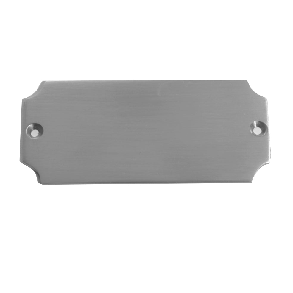 rechteckiges Messingschild (20SN)